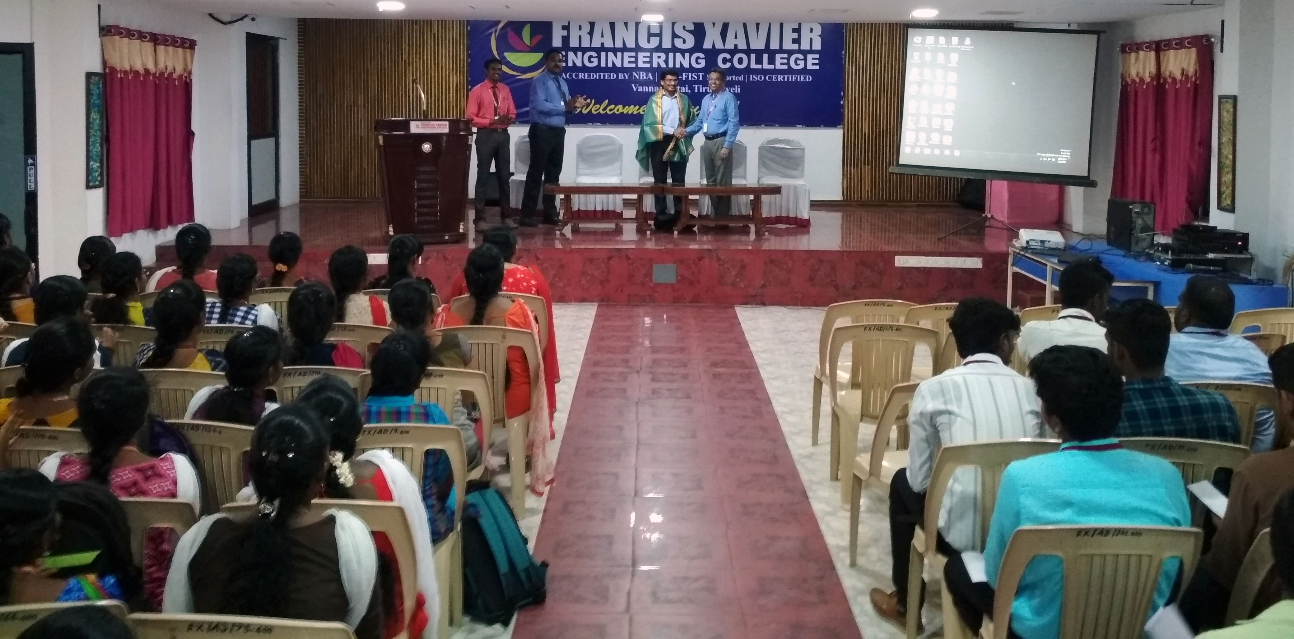 Appasamy Associates Campus Interview Drive at Francis Xavier Engineering College 