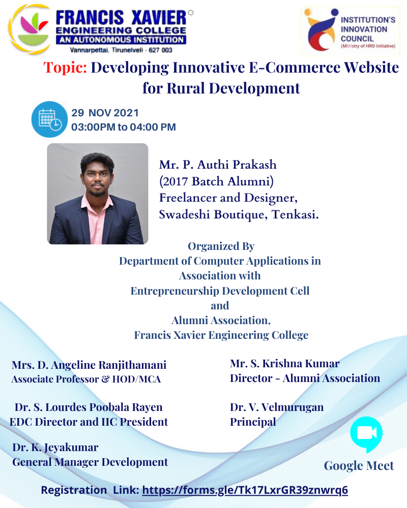 Developing Innovative E-Commerce Website for Rural Development