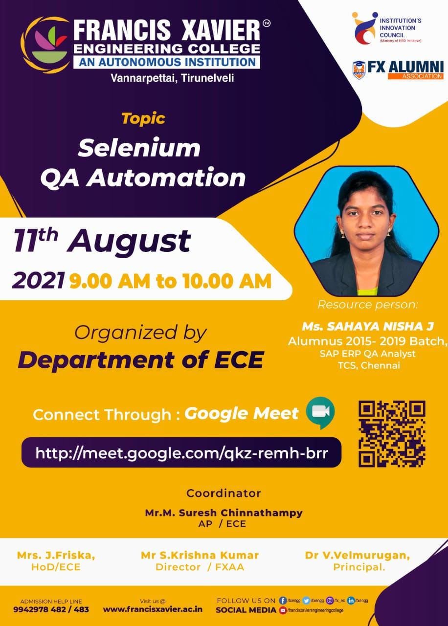 Selenium QA Automation