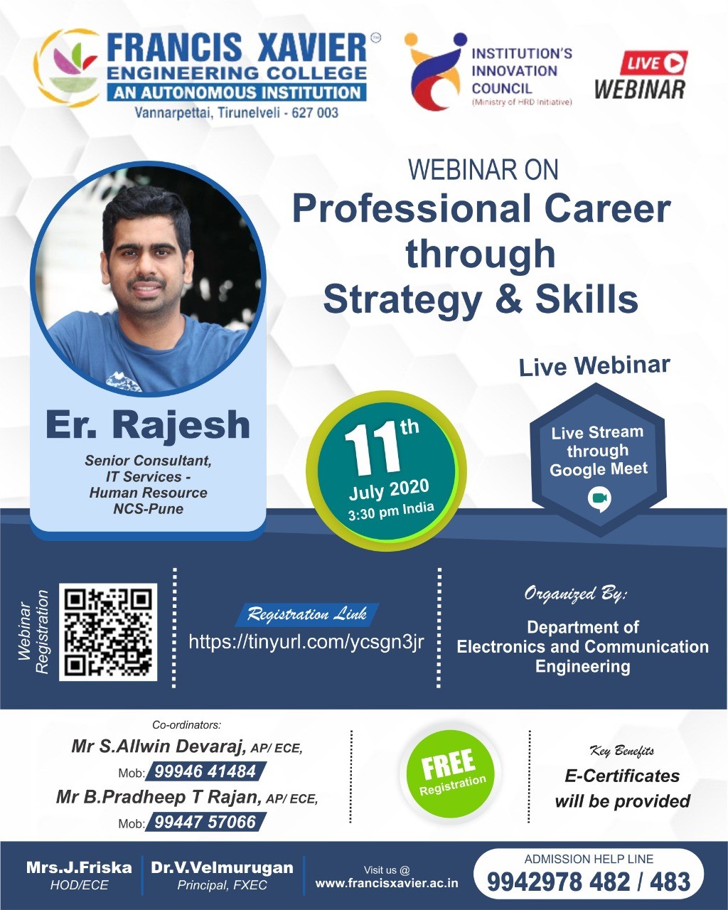 Webinar on 