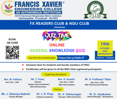 Quiz Time - An Online General Knowledge Quiz