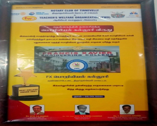 Best Engineering College Award