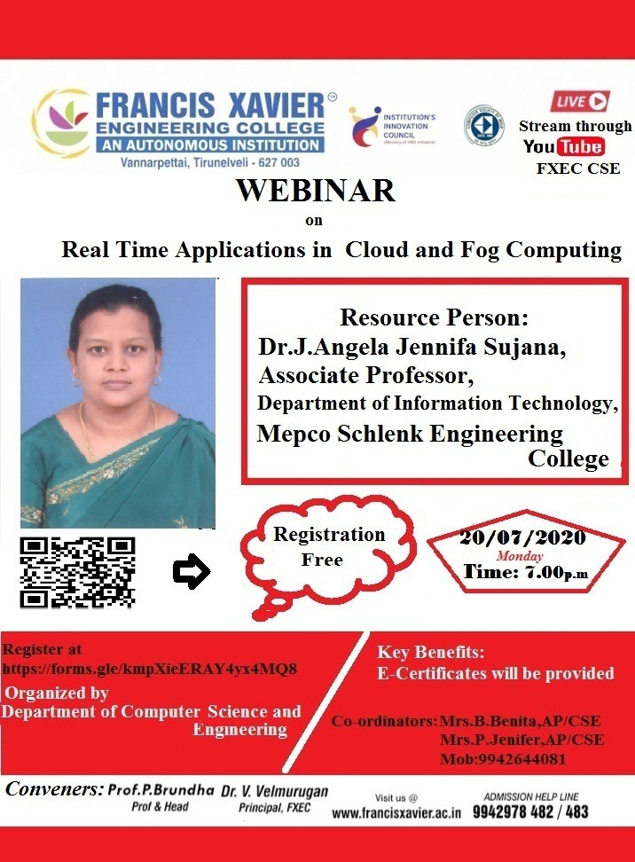 Real Time Applications in Cloud and Fog Computing