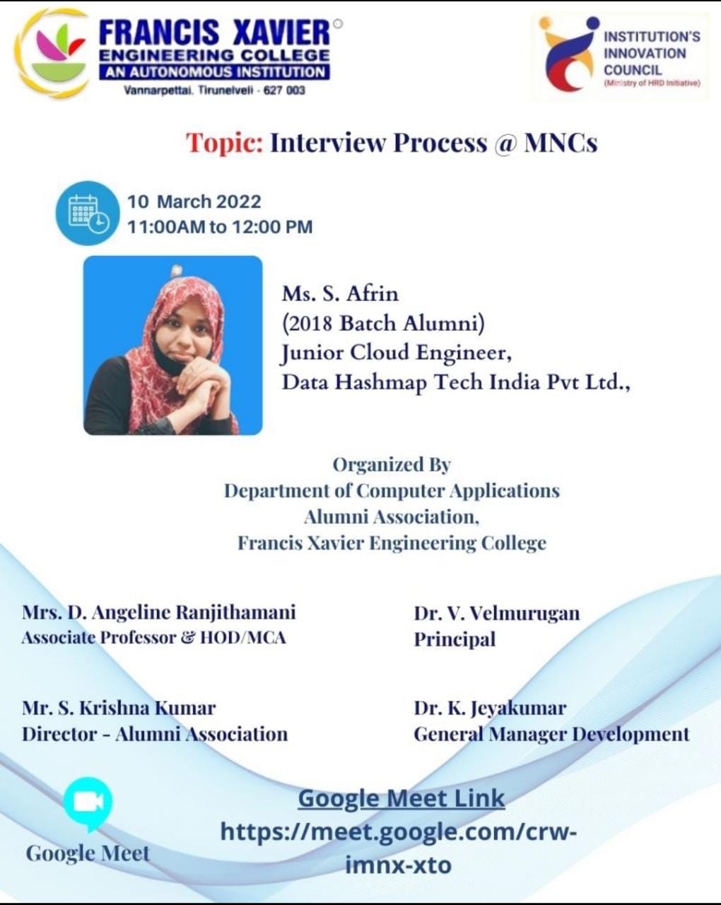 Interview Process @ MNCs