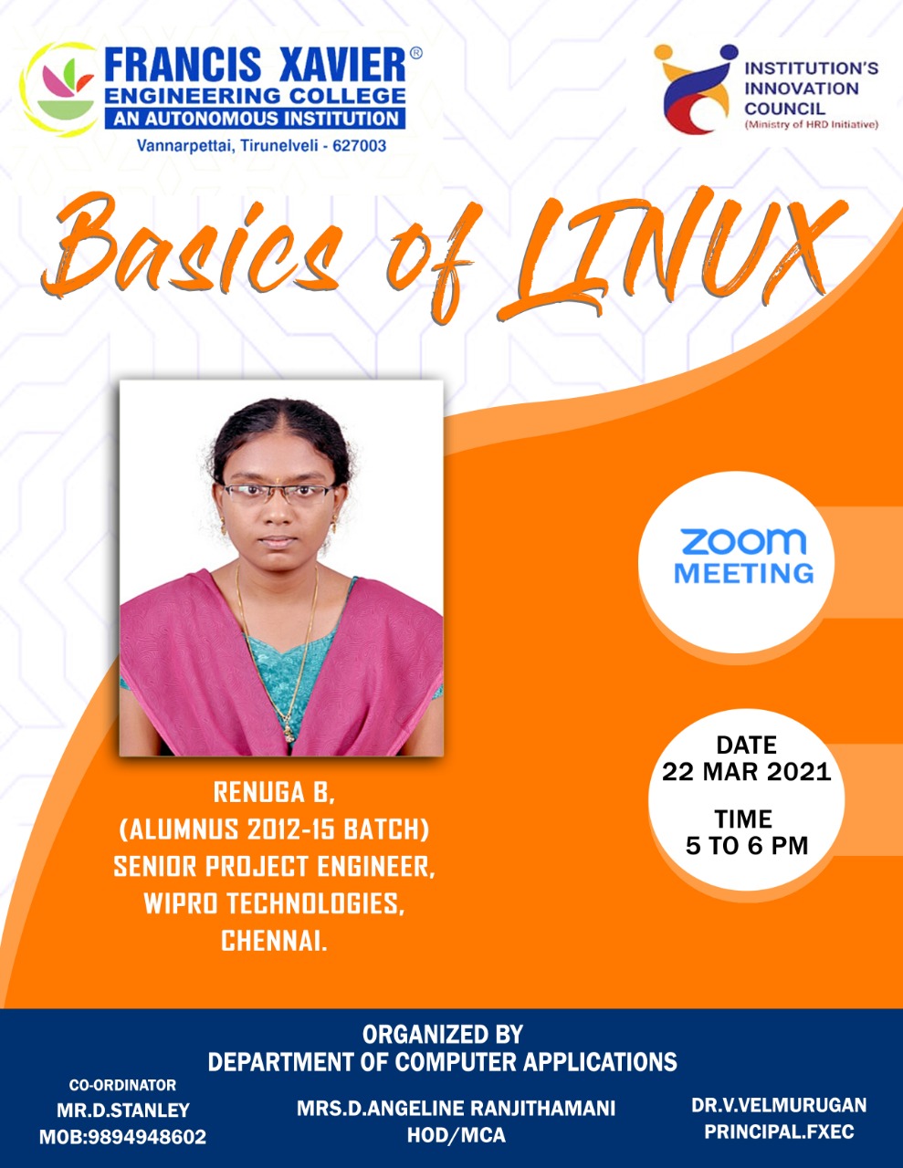 Alumini Guest Lecture on basics of linux