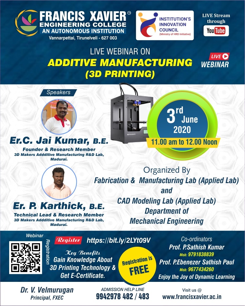 Additive Manufacturing (3D Printing)