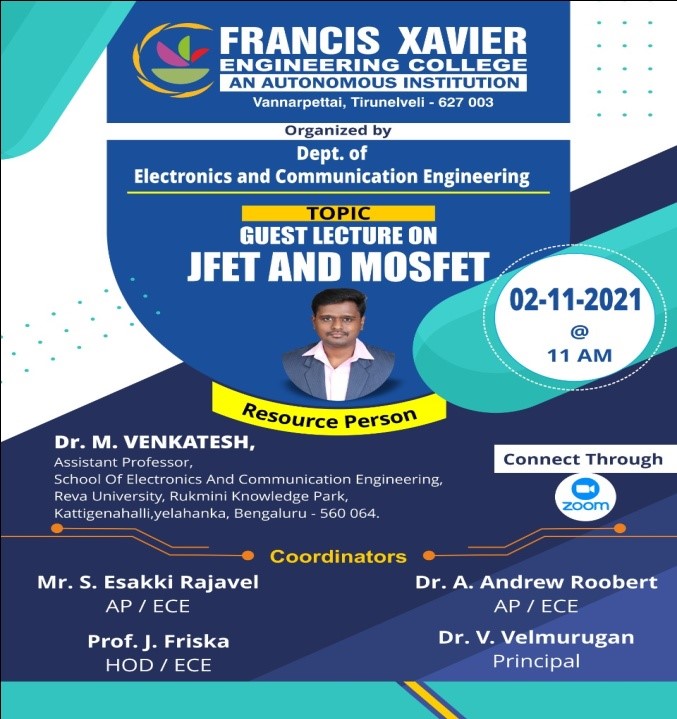 Guest lecture - JFET & MOSFET 