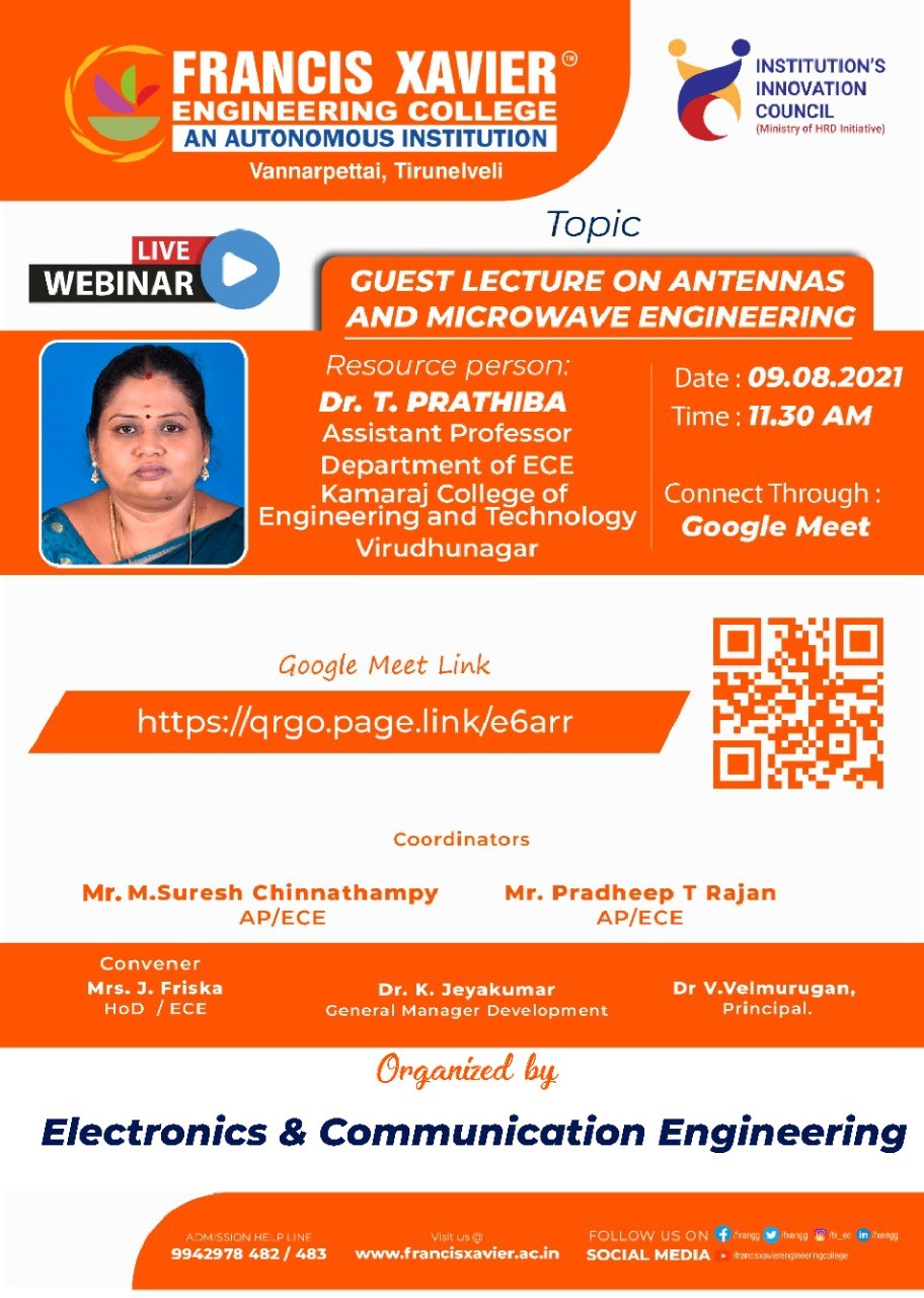 Guest Lecture - Antenna and Microwave Engineering