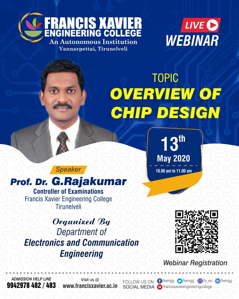 Webinar on Overview of CHIP Design