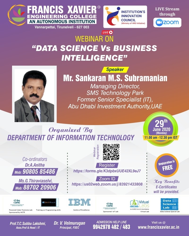 DATA SCIENCE VS BUSINESS INTELLIGENCE