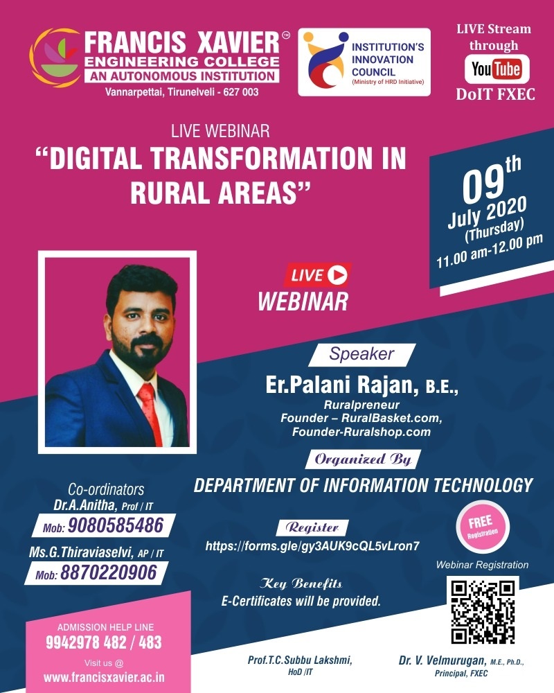 DIGITAL TRANSFORMATION IN RURAl AREAS