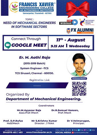 Need of Mechanical Engineers Webinar In Software Sectors