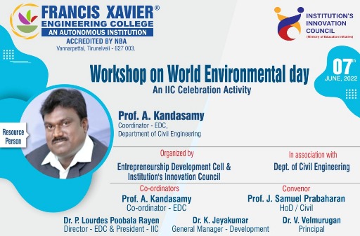  Workshop on World Environmental Day