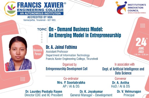 On-Demand Business Model: An Emerging Model in Entrepreneurship