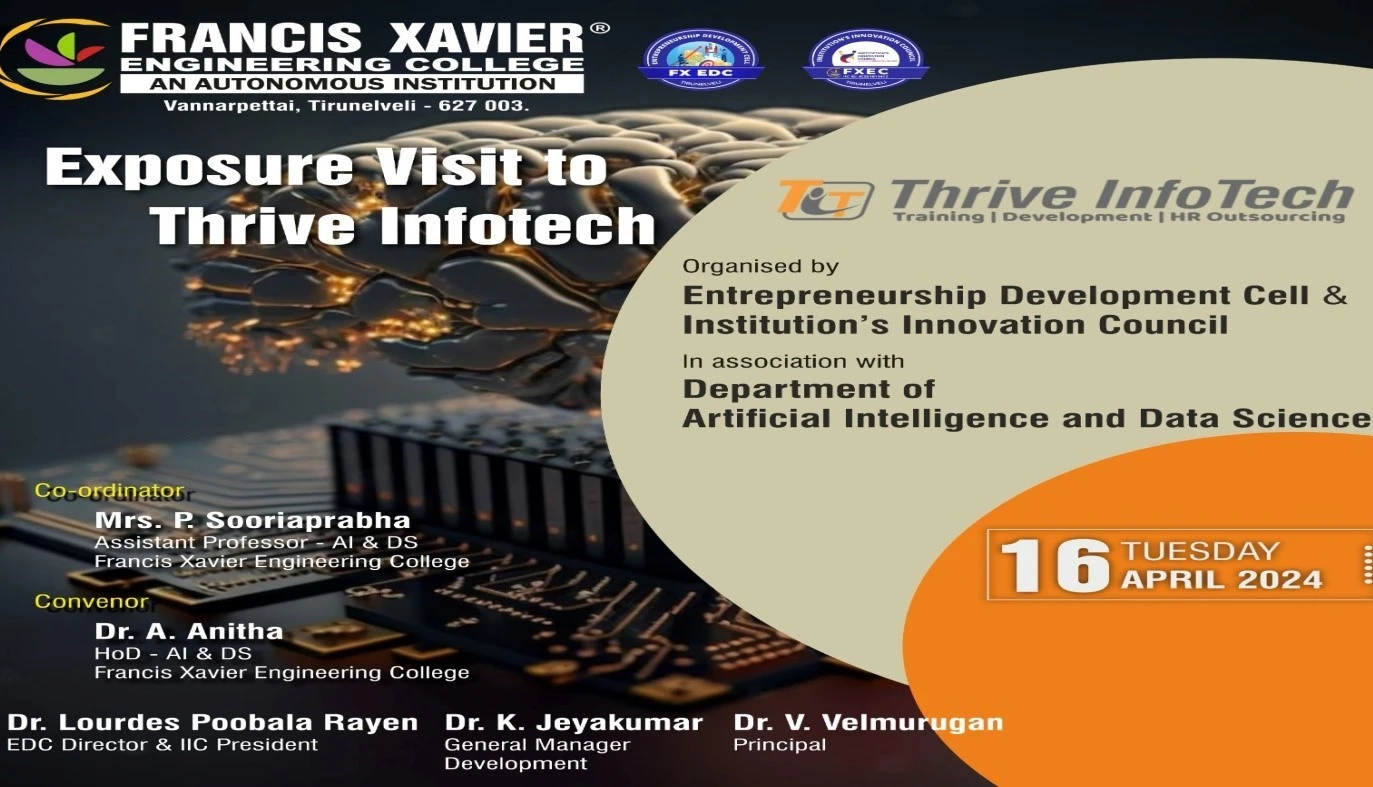 Exposure Visit to Thrive Infotech   