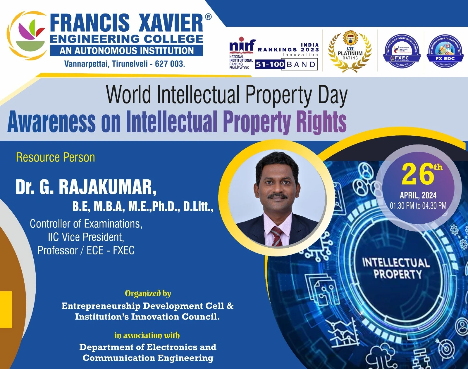 Awareness on Intellectual Property Rights