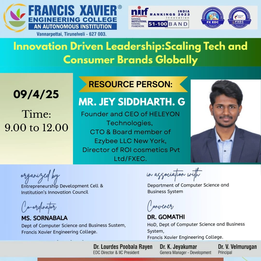 Innovation-Driven Leadership: Scaling Tech and Consumer Brands Globally