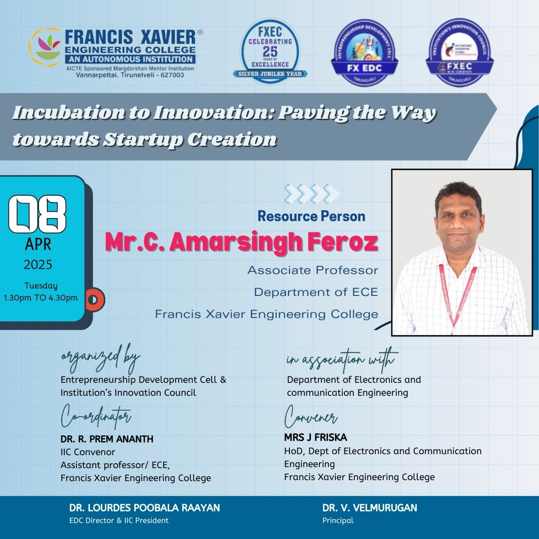 Incubation to Innovation: Paving the Way towards Startup Creation