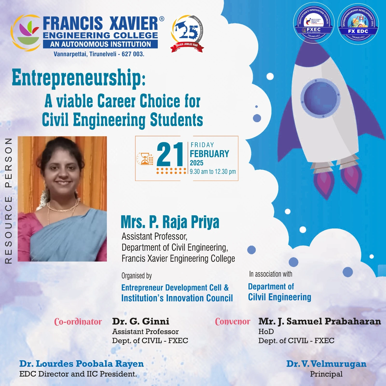 “Entrepreneurship: A Viable Career Choice for Civil Engineering Students”