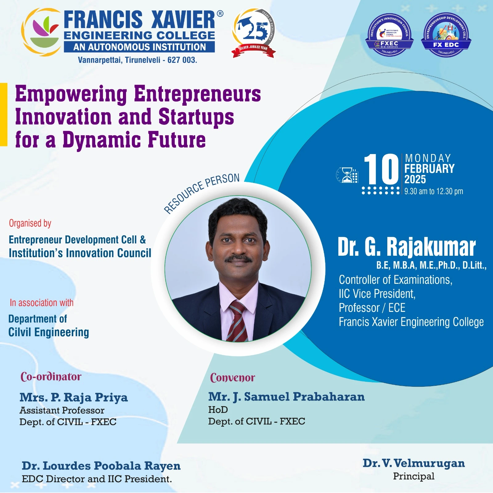 Expert Talk on “Empowering Entrepreneurs Innovation and Startups for a Dynamic Future”