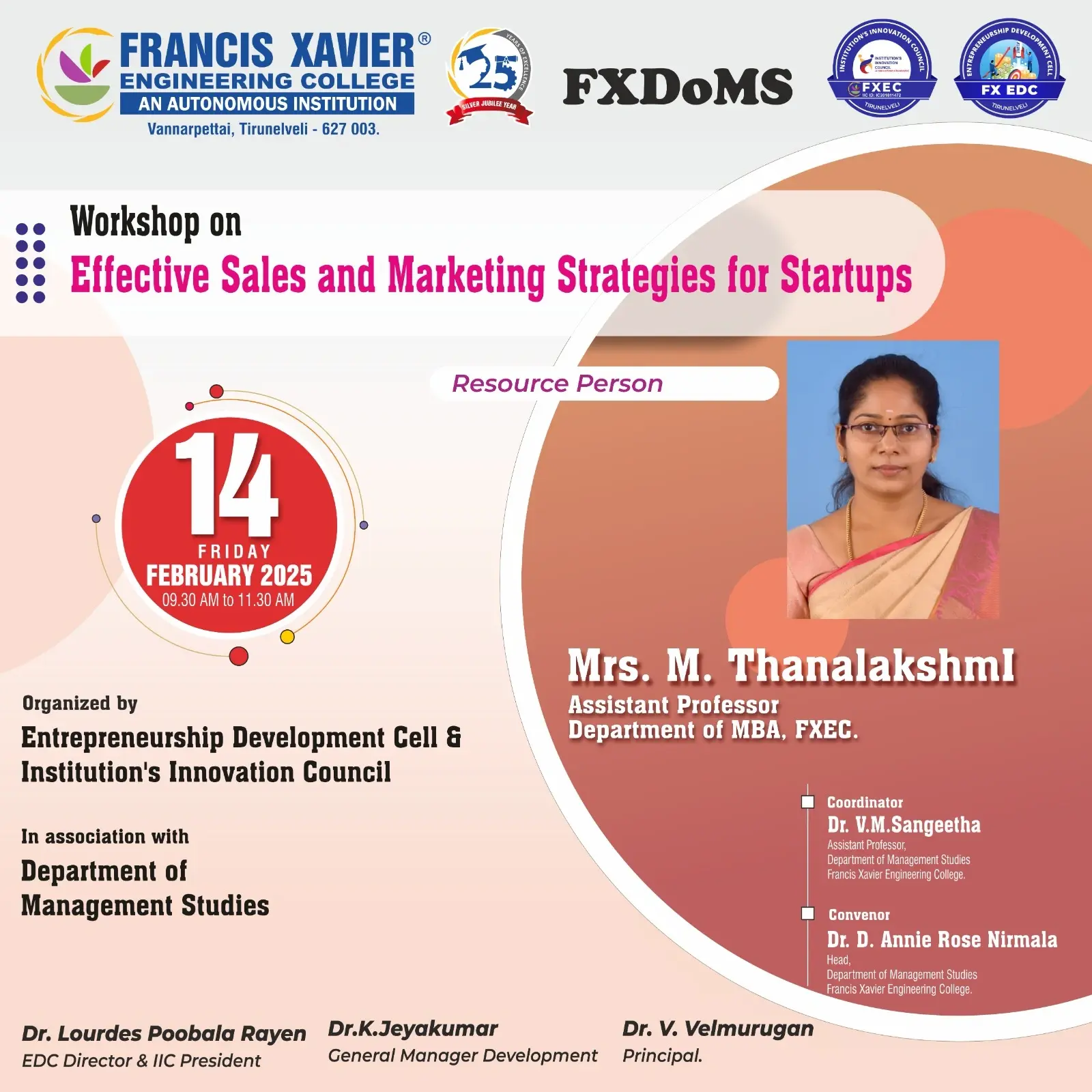Workshop on Effective Sales and Marketing Strategies for Startup 