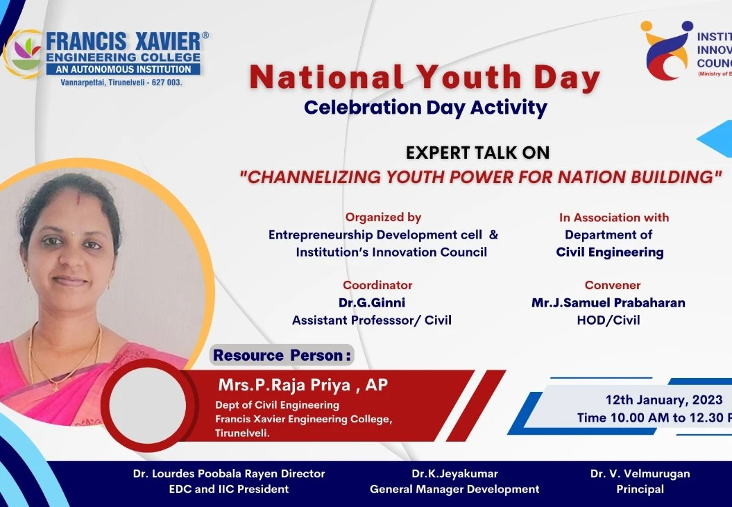 National Youth Day- Celebration Day Activity