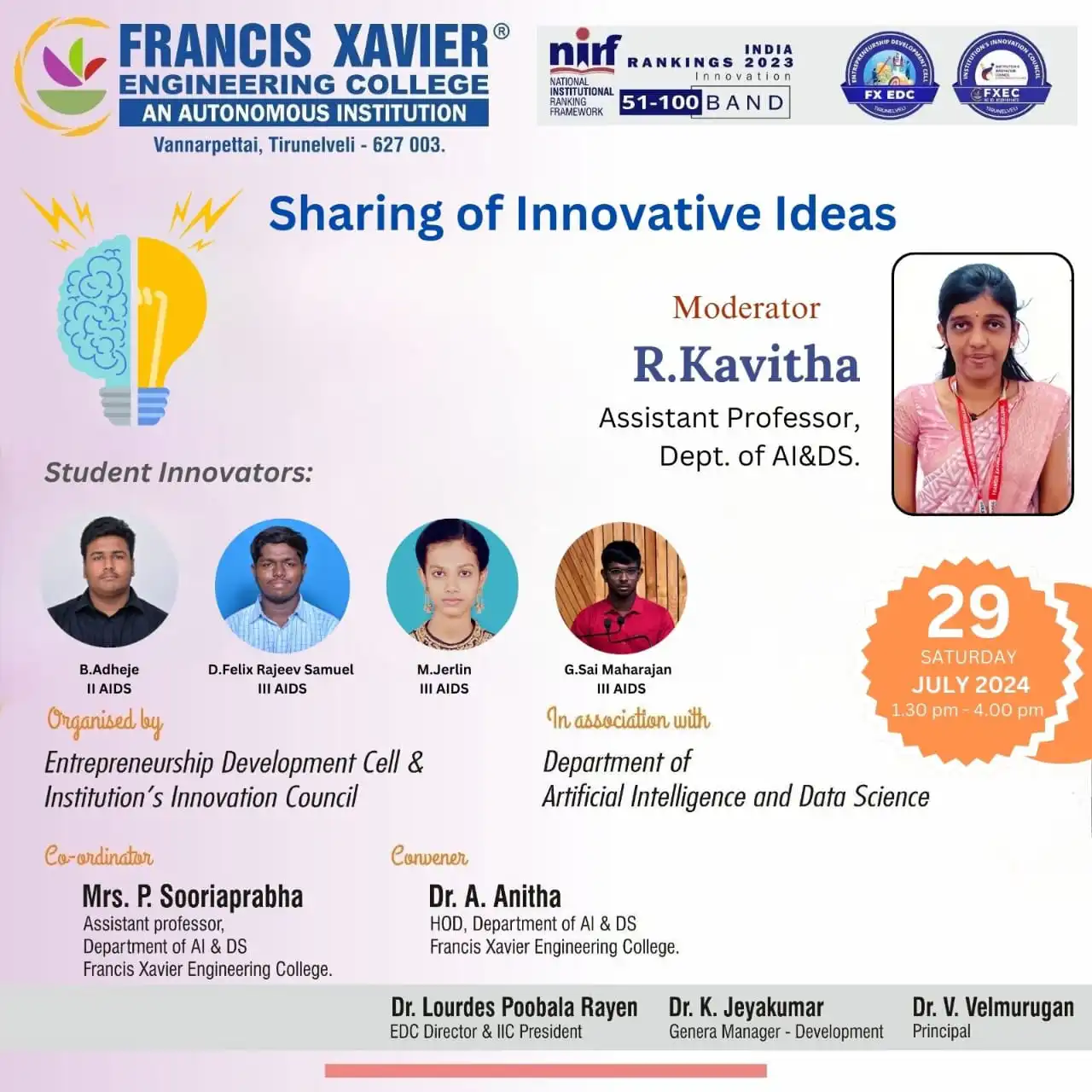 Sharing of Innovative Ideas