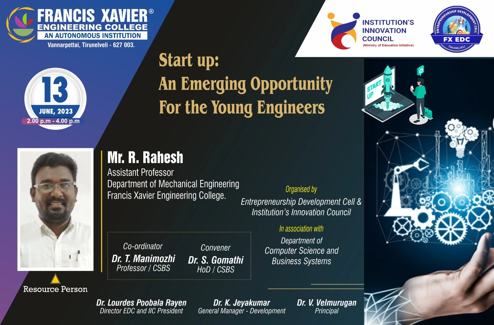 An Emerging Opportunity for the Young Engineers