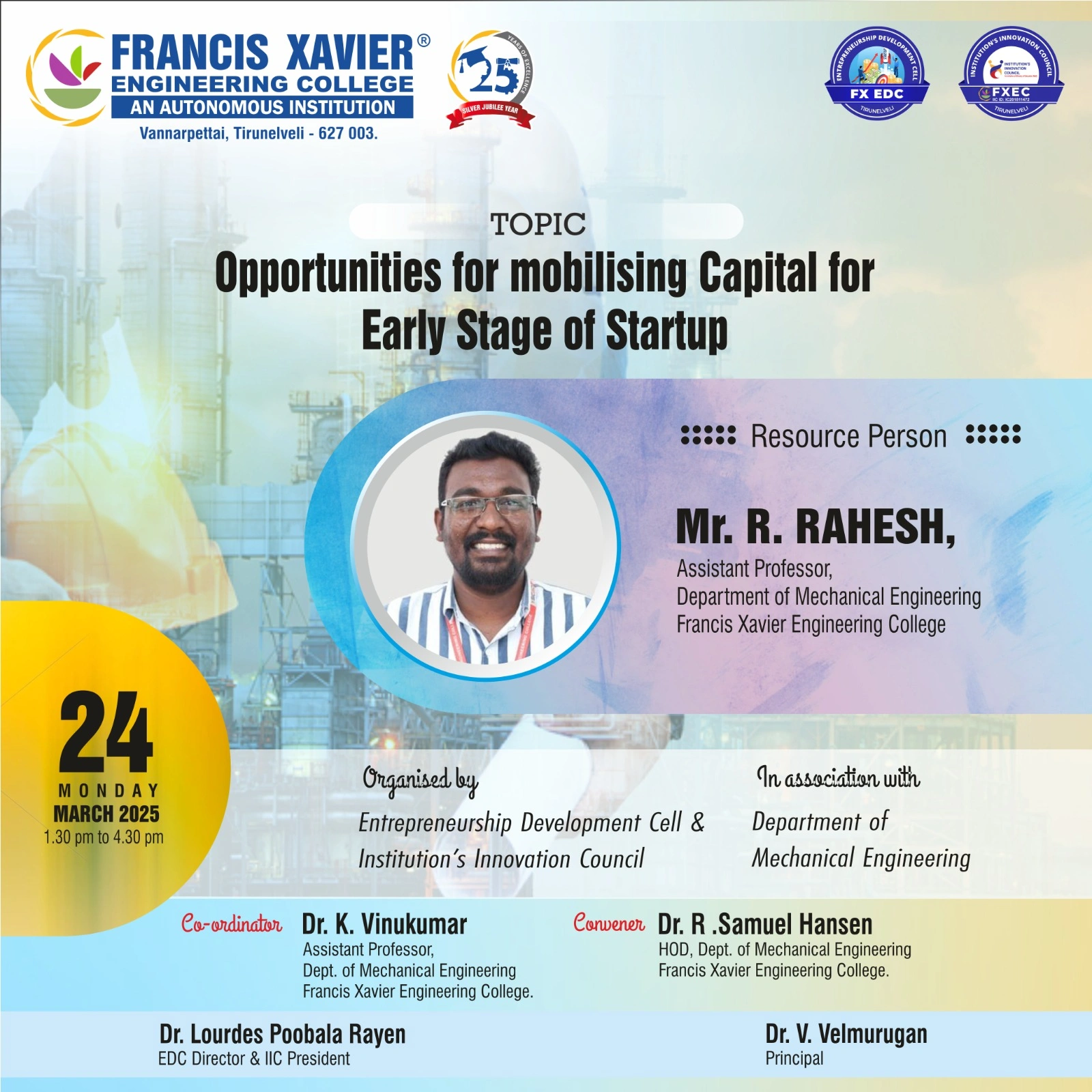 Opportunities for Mobilising Capital for Early Stage of Startup