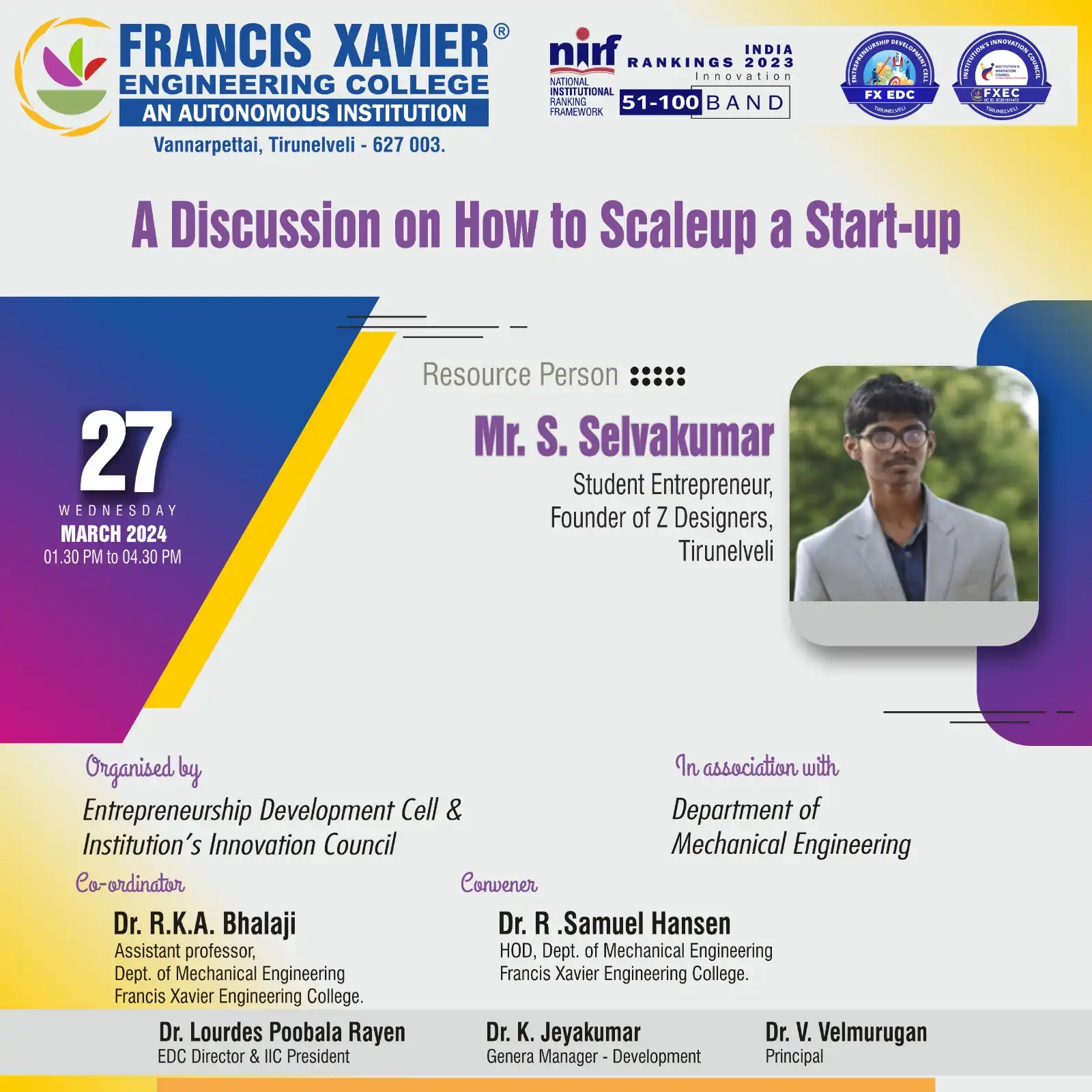 A Discussion on How to Scaleup a Start-up