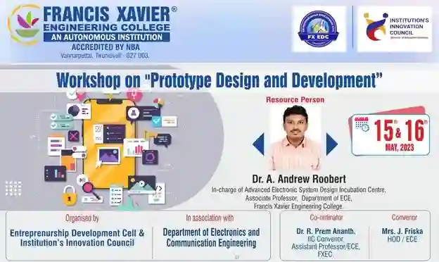 Workshop on Prototype Design and Development