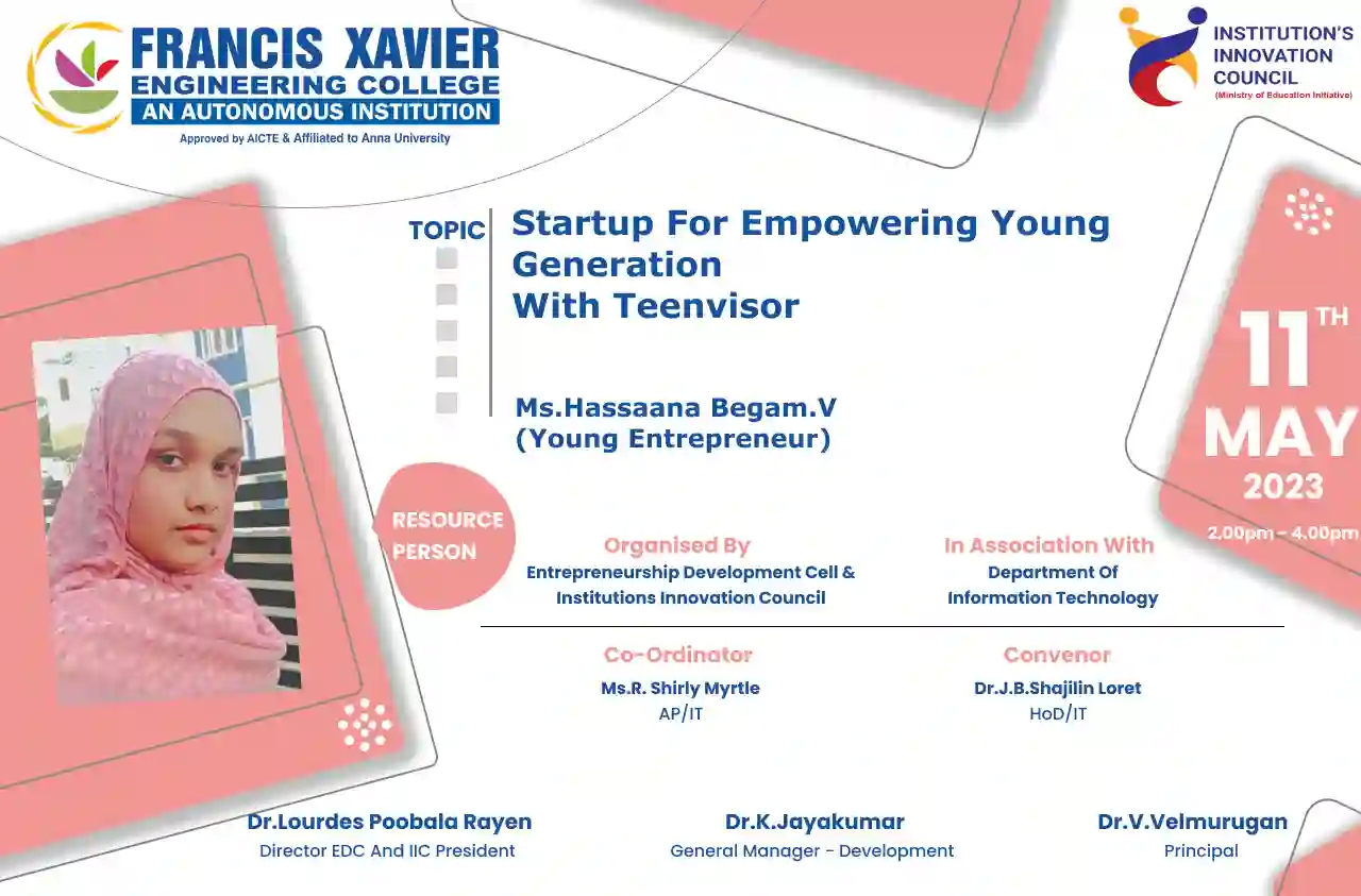 STARTUP FOR ENPOWERING YOUNG GENERATION WITH TEENVISOR