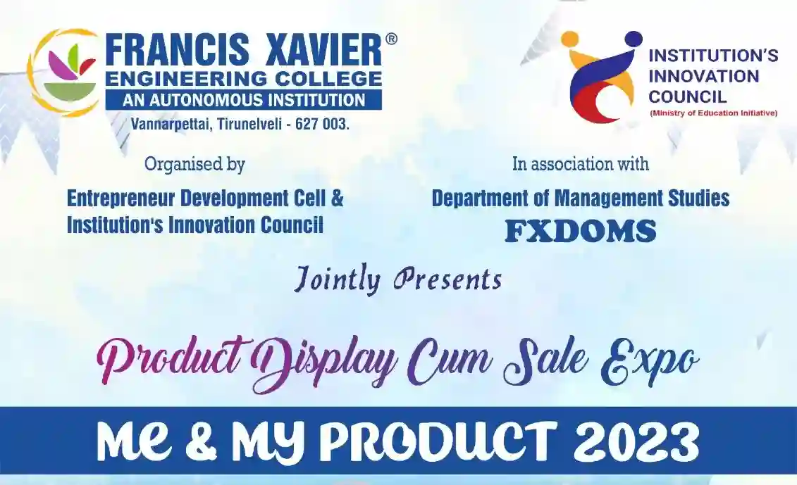 PRODUCT DISPLAY AND SALES EXPO