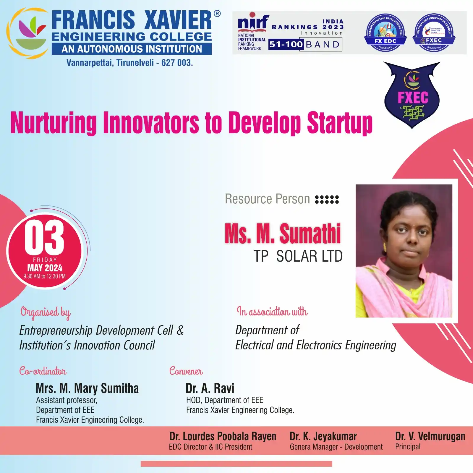 Nurturing Innovators to Develop Startup