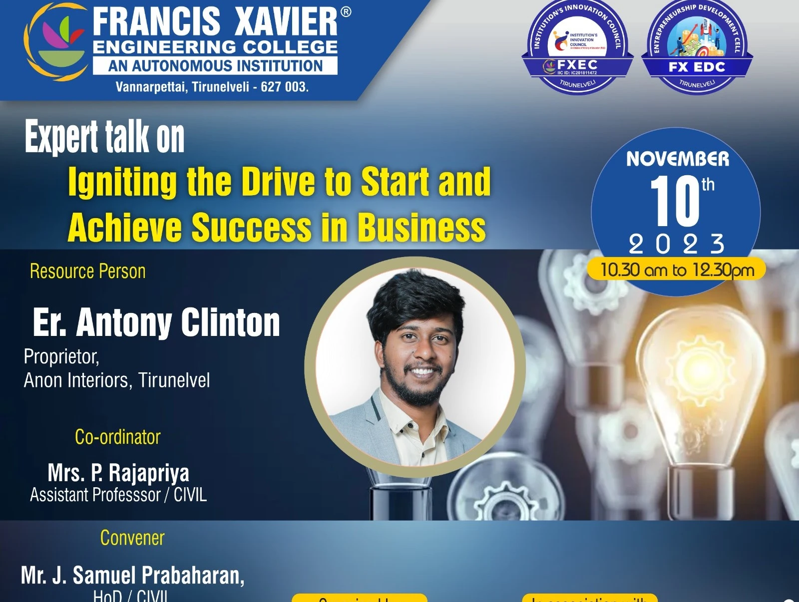 Igniting the Drive to Start and Achieve Success in Business