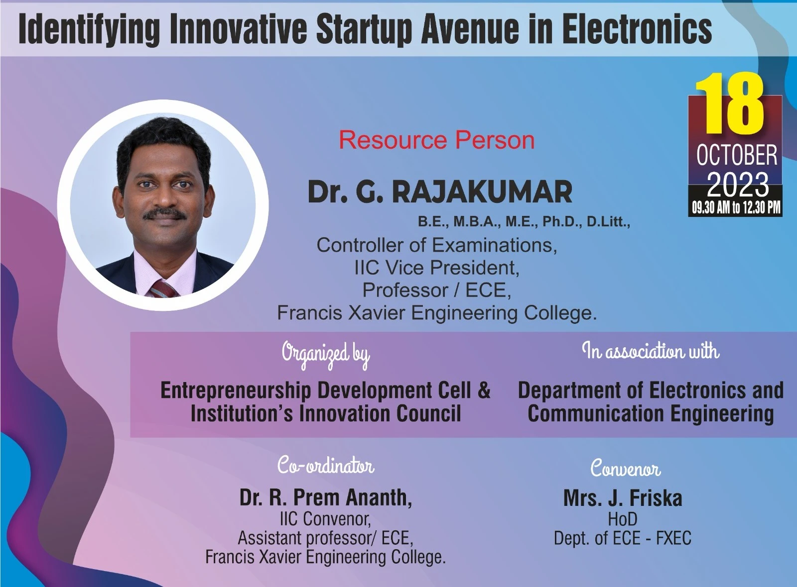 Identifying Innovative Startup Avenue in Electronics