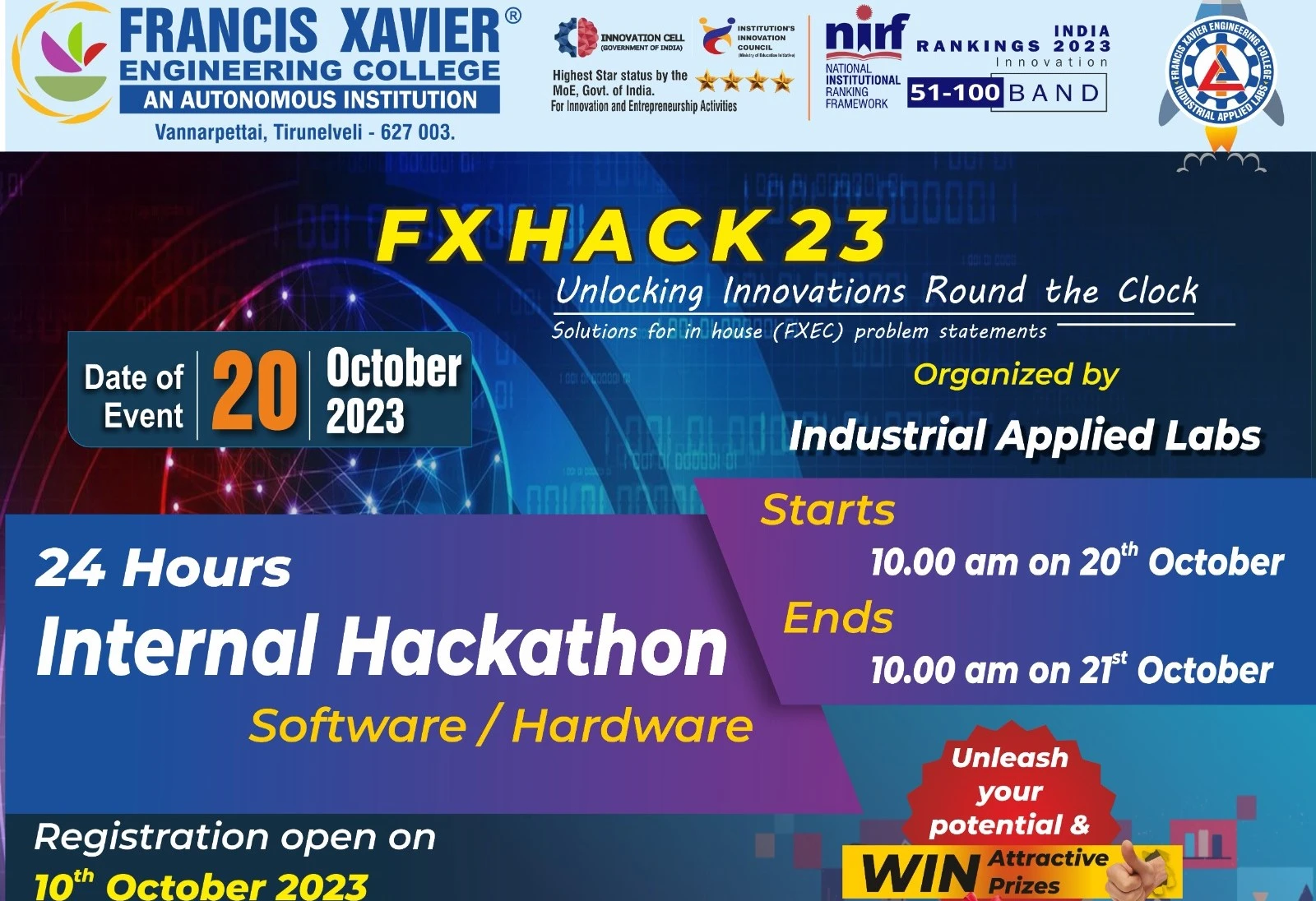 FX HACK 23: 24 hour Internal Hackathon 
