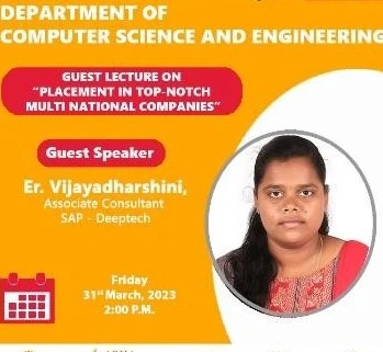 Guest Lecture on “Placement in Top-Notch Multinational Companies”