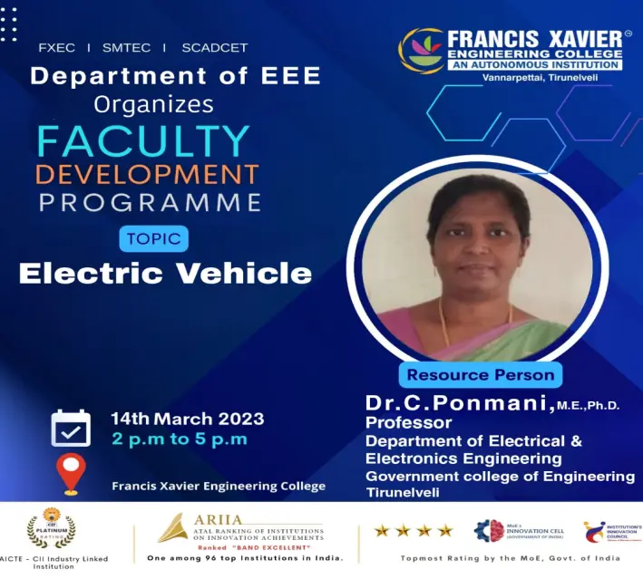 Faculty Development Programme on Electric Vehicle