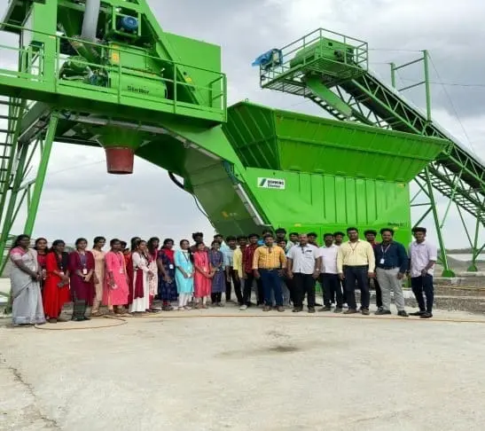 Industrial Visit to Aurora Ready Mix Concrete (RMC) Plant, Tuticorin