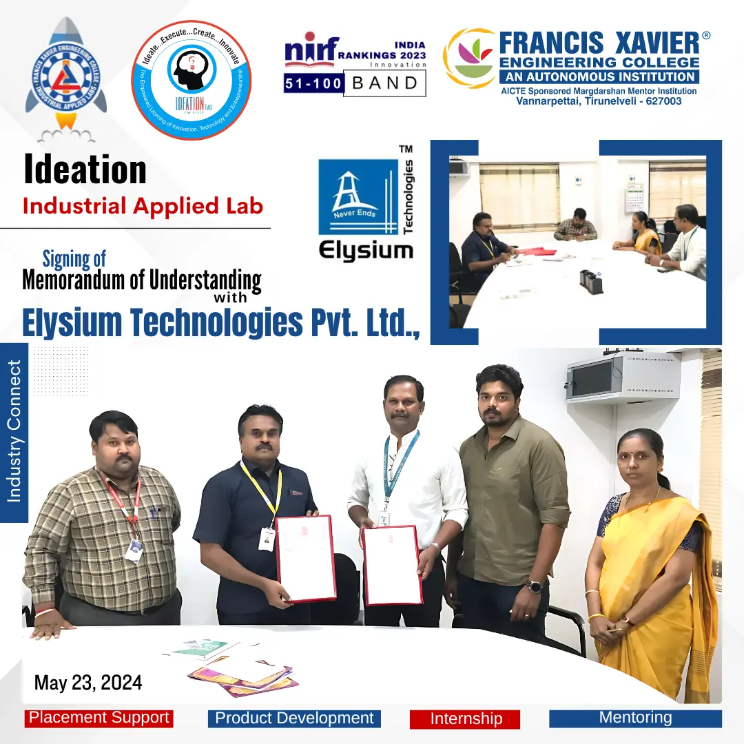 MoU with Elysium Technologies