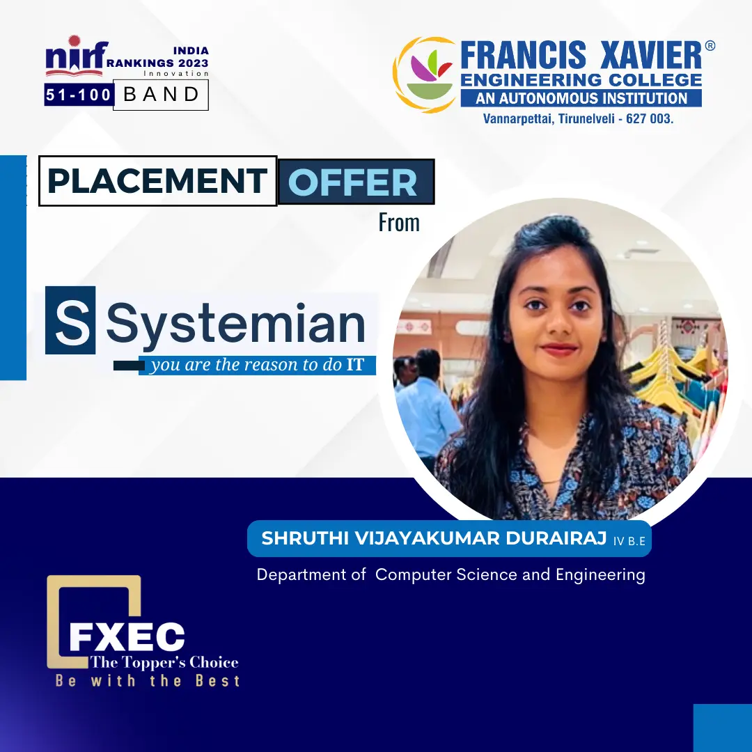 Placement Offer from Systemian