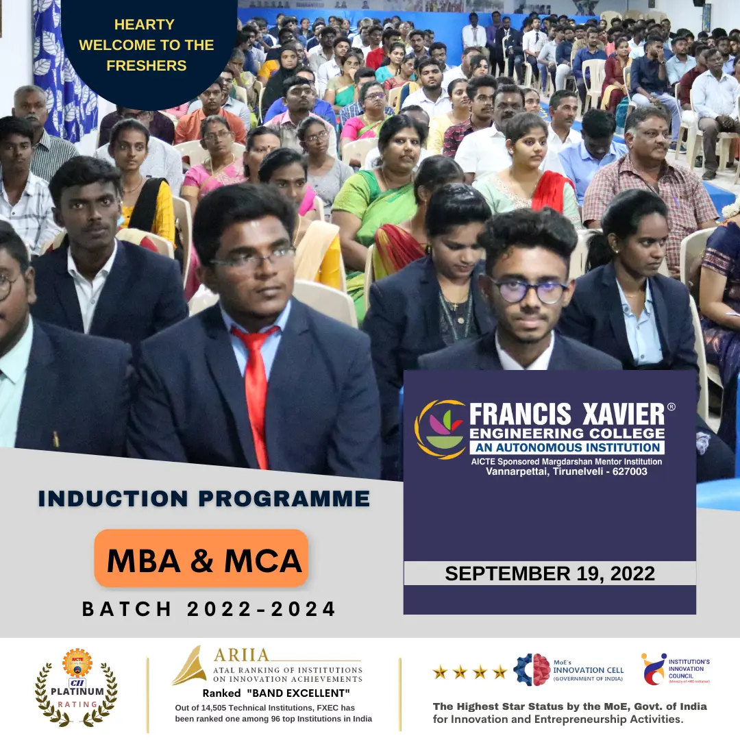 Induction Programme MBA & MCA