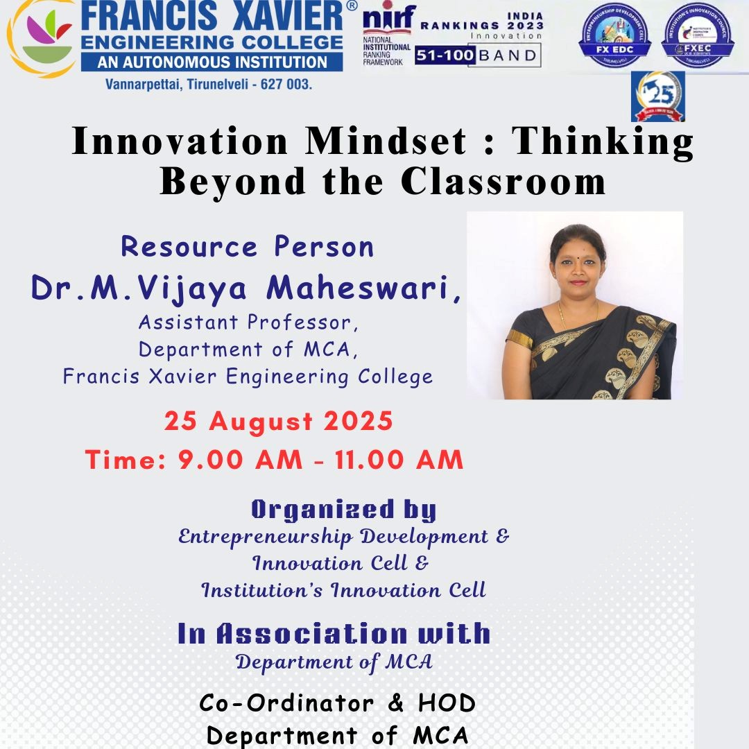 Innovative Mindset: Thinking Beyond the Classroom