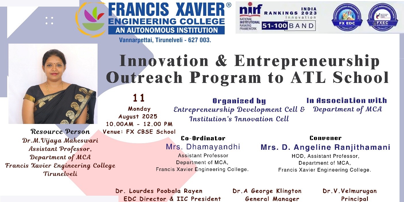 Innovation & Entrepreneurship Outreach Program to ATL School