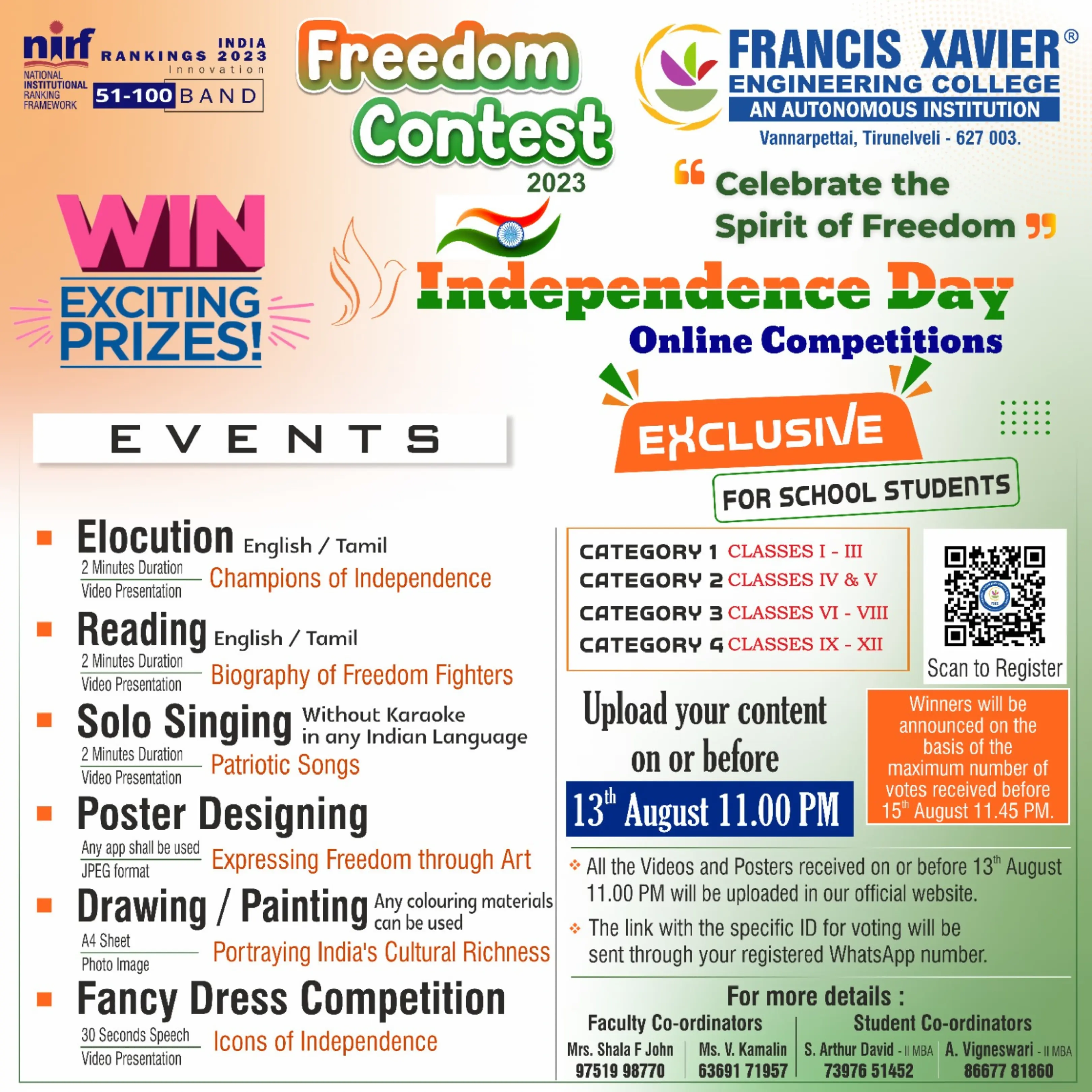 Independence Day - Online Competitions