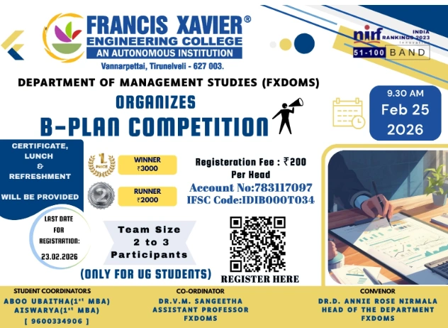 FXDOMS - B-PLAN COMPETITION