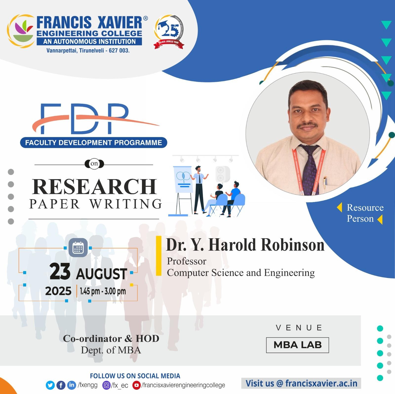 FDP ON RESEARCH PAPER WRITING