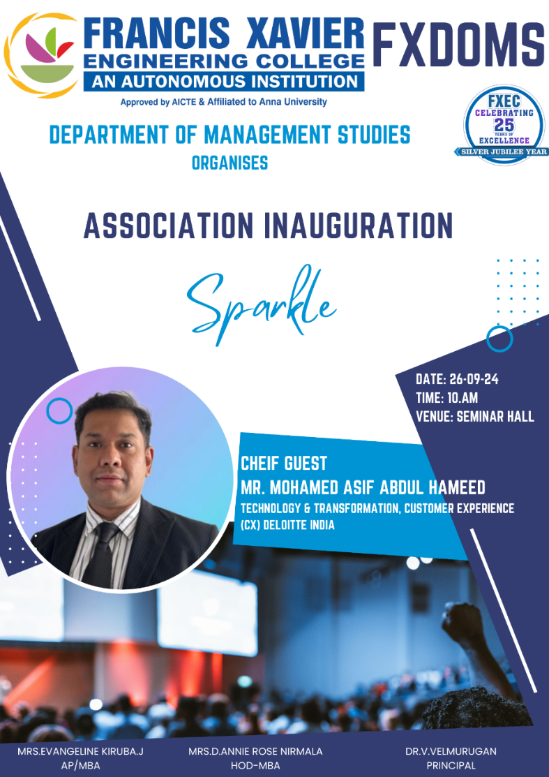 Fxdoms Association Sparkle Inauguration