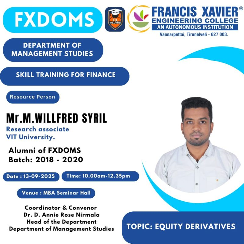 SKILL TRAINING FOR FINANCE